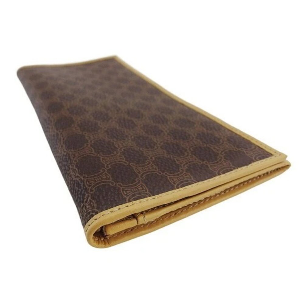 CELINE Purse Brown beige Women Authentic secondhand